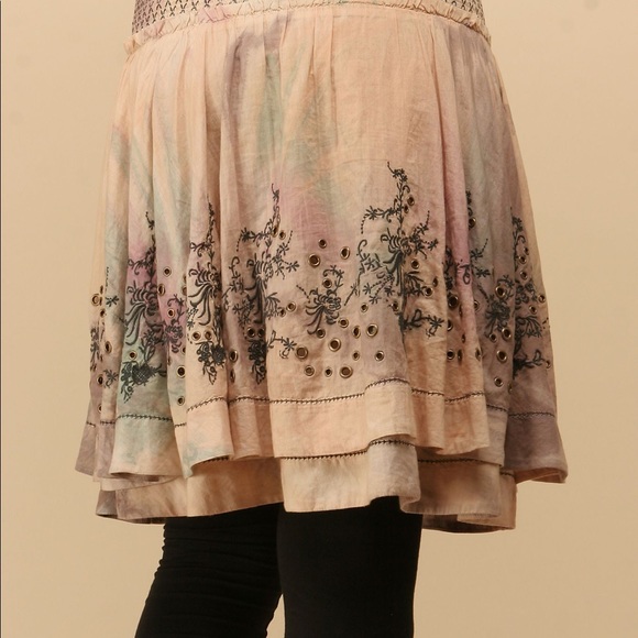 Free People VERY ROMANTIC! Skirt L - Picture 5 of 10